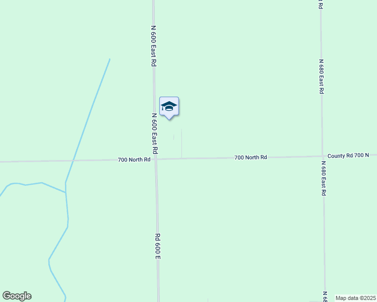 map of restaurants, bars, coffee shops, grocery stores, and more near 6125 County Road 700 North in Sidell