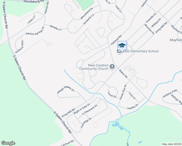 map of restaurants, bars, coffee shops, grocery stores, and more near 2949 Milky Way in Dover