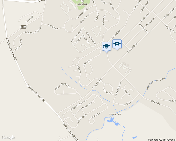 map of restaurants, bars, coffee shops, grocery stores, and more near 2949 Milky Way in Dover