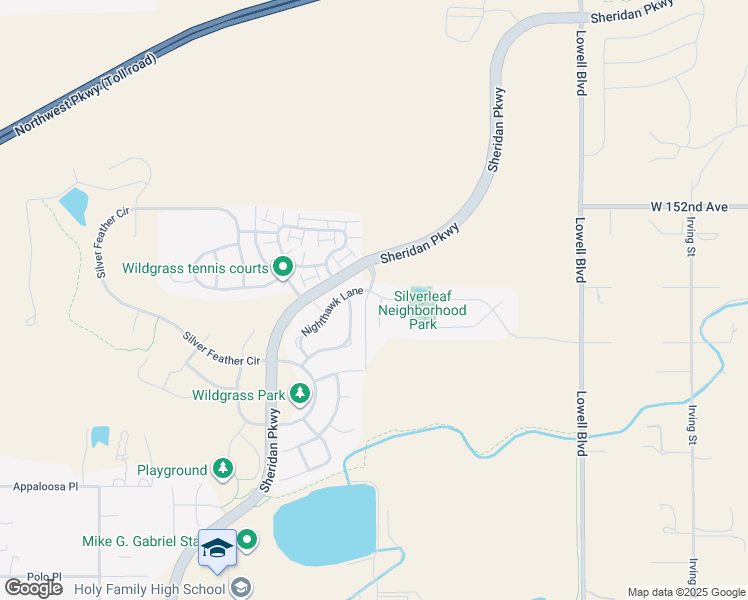 map of restaurants, bars, coffee shops, grocery stores, and more near 15021 Blue Jay Court in Broomfield
