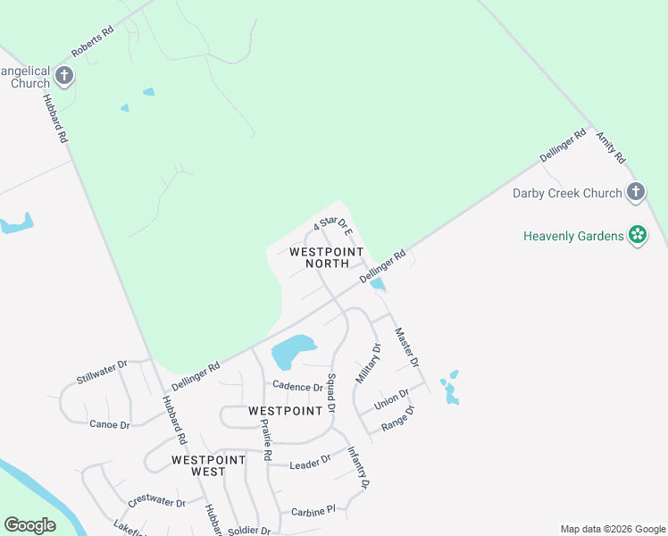 map of restaurants, bars, coffee shops, grocery stores, and more near 1206 4 Star Drive East in Galloway