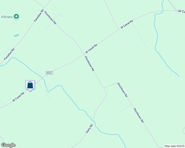 map of restaurants, bars, coffee shops, grocery stores, and more near 5270 Pinchtown Road in Dover