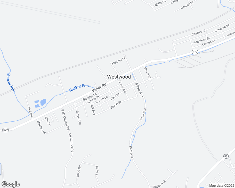 map of restaurants, bars, coffee shops, grocery stores, and more near 71 Kirby Street in Coatesville