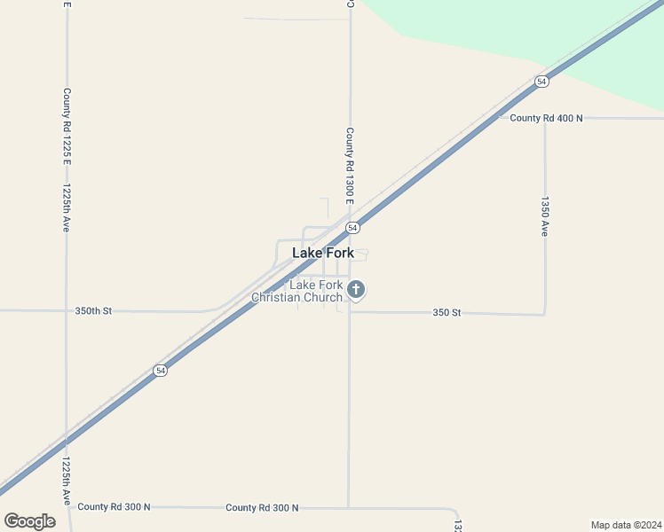 map of restaurants, bars, coffee shops, grocery stores, and more near in Lake Fork