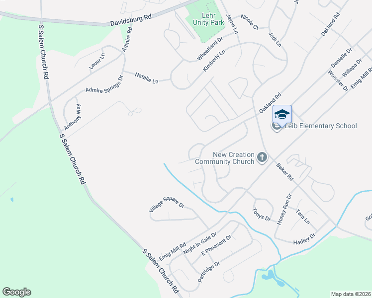 map of restaurants, bars, coffee shops, grocery stores, and more near 2922 Rainbow Road in Dover