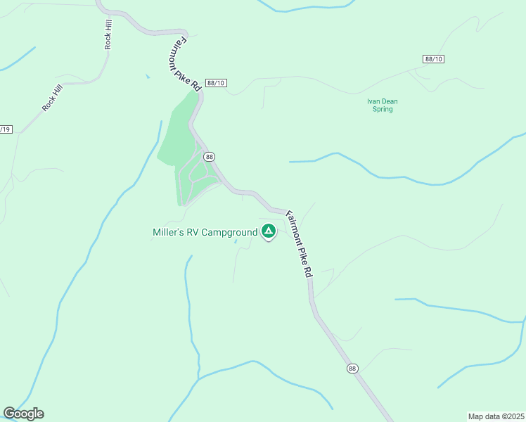 map of restaurants, bars, coffee shops, grocery stores, and more near 9 Ken Mar Road in Wheeling