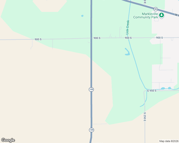 map of restaurants, bars, coffee shops, grocery stores, and more near 9313 Indiana 109 in Markleville