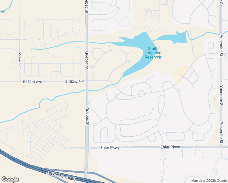 map of restaurants, bars, coffee shops, grocery stores, and more near 15125 Rosemary Street in Thornton