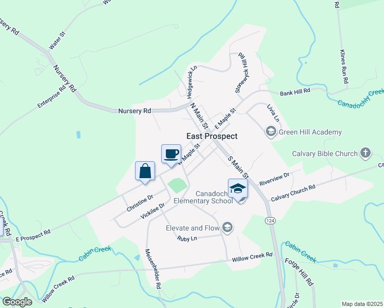 map of restaurants, bars, coffee shops, grocery stores, and more near 11 Lemon Avenue in Wrightsville