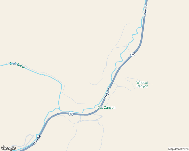 map of restaurants, bars, coffee shops, grocery stores, and more near U.S. Highway 89 in Fairview