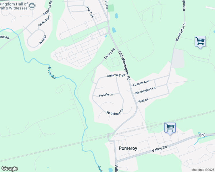 map of restaurants, bars, coffee shops, grocery stores, and more near 112 Slate Ridge Road in Coatesville
