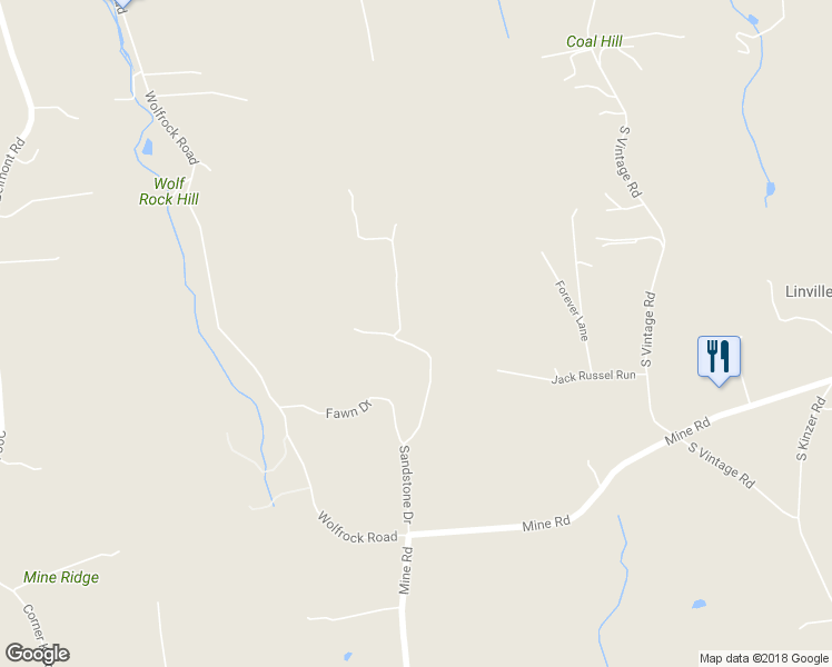 map of restaurants, bars, coffee shops, grocery stores, and more near 23 Sandstone Drive in Paradise