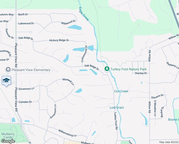 map of restaurants, bars, coffee shops, grocery stores, and more near 4978 Willow Ridge Court in Zionsville