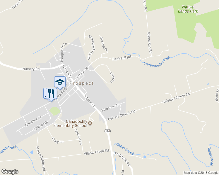 map of restaurants, bars, coffee shops, grocery stores, and more near 129 Livia Lane in Wrightsville