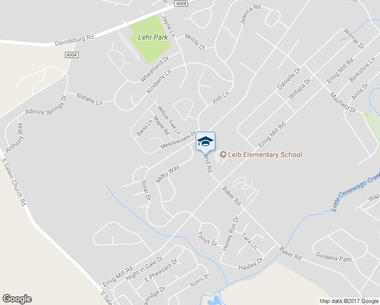 map of restaurants, bars, coffee shops, grocery stores, and more near 3048 Milky Way in Dover