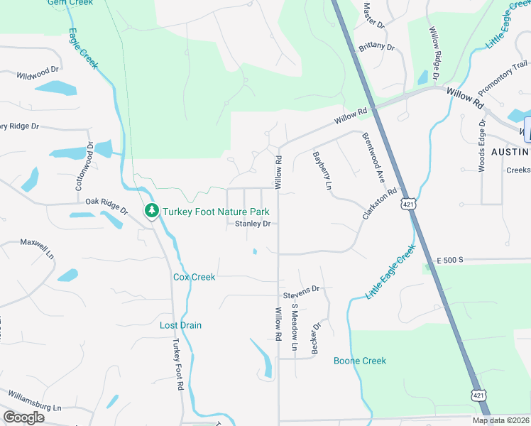 map of restaurants, bars, coffee shops, grocery stores, and more near 487 Beverly Drive in Zionsville