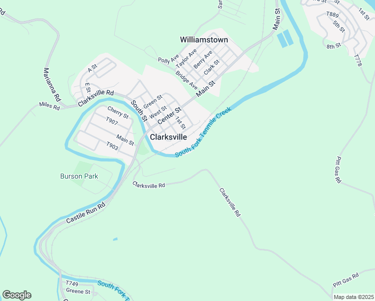 map of restaurants, bars, coffee shops, grocery stores, and more near in Clarksville