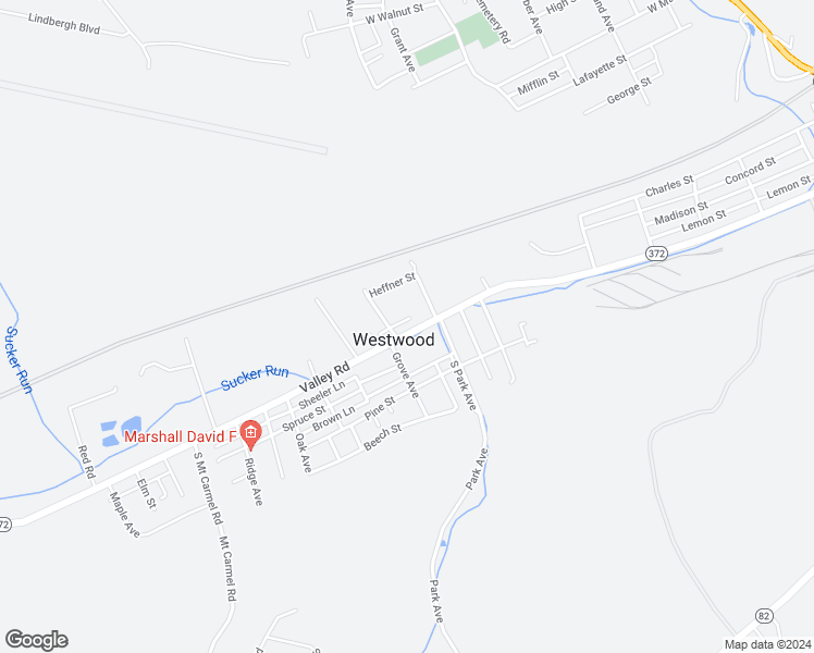 map of restaurants, bars, coffee shops, grocery stores, and more near 1269 Valley Road in Coatesville
