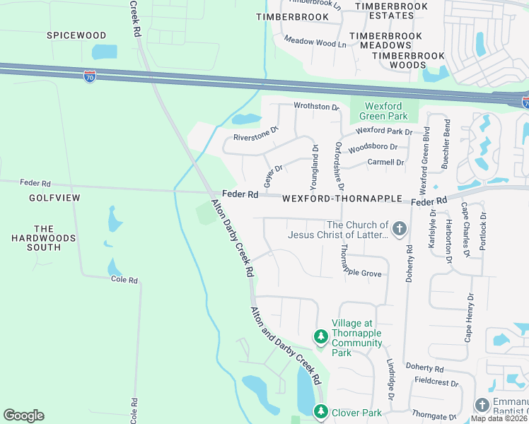 map of restaurants, bars, coffee shops, grocery stores, and more near 6324 Durban Drive in Galloway