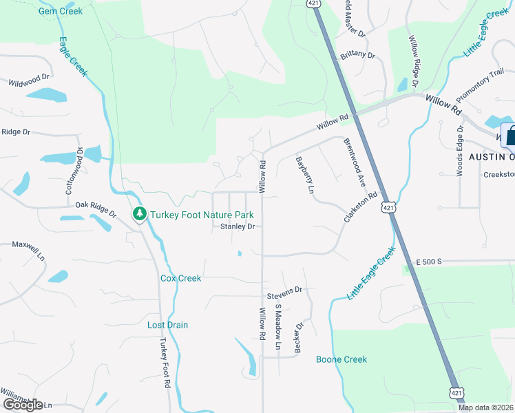 map of restaurants, bars, coffee shops, grocery stores, and more near 487 Beverly Drive in Zionsville