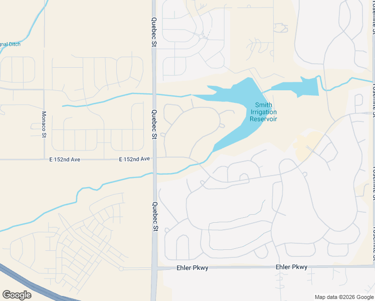 map of restaurants, bars, coffee shops, grocery stores, and more near 15209 Roslyn Street in Thornton