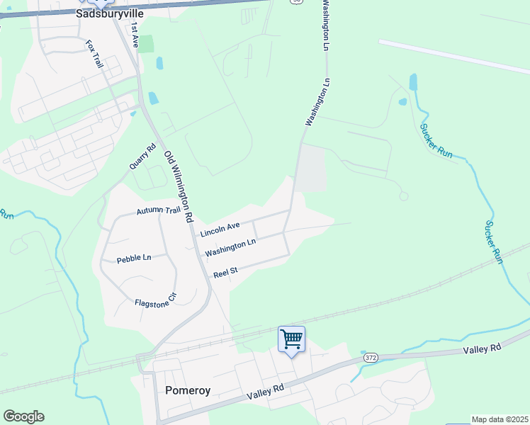 map of restaurants, bars, coffee shops, grocery stores, and more near 61 Lincoln Avenue in Coatesville