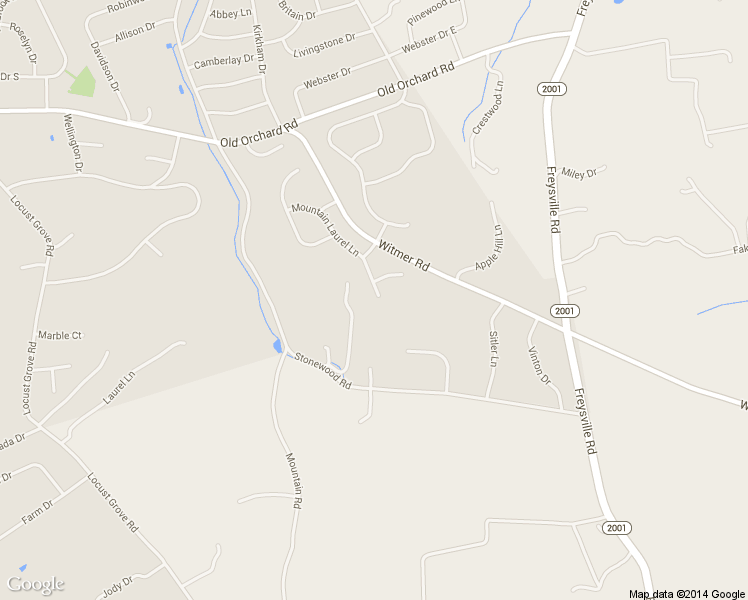 map of restaurants, bars, coffee shops, grocery stores, and more near 782 Mountain Laurel Lane in York