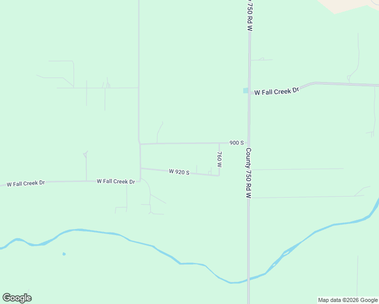 map of restaurants, bars, coffee shops, grocery stores, and more near 7732 West 920 South in Pendleton