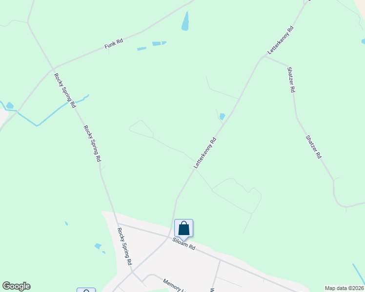 map of restaurants, bars, coffee shops, grocery stores, and more near 1653 Blakewood Drive in Chambersburg