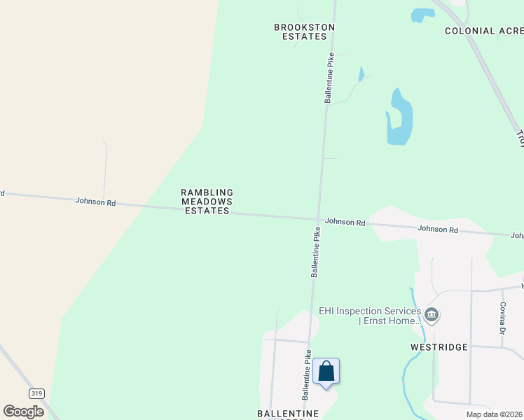 map of restaurants, bars, coffee shops, grocery stores, and more near 4224 Johnson Rd in Springfield