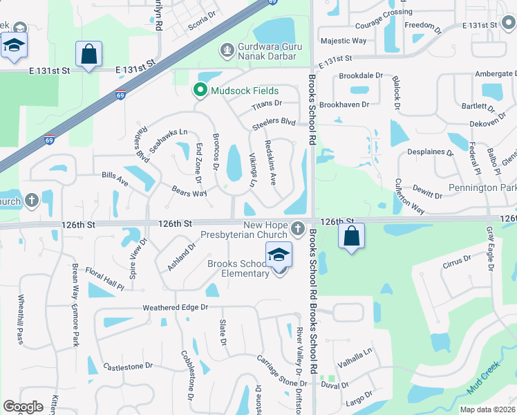 map of restaurants, bars, coffee shops, grocery stores, and more near 12314 Jaguars Drive in Fishers