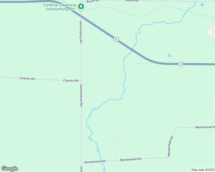 map of restaurants, bars, coffee shops, grocery stores, and more near 12139 Charles Road in Economy