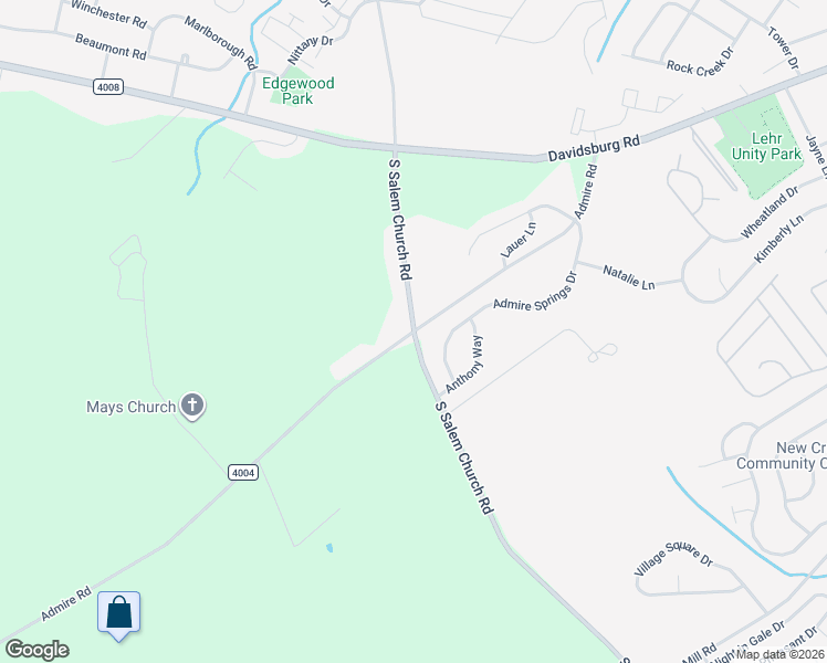 map of restaurants, bars, coffee shops, grocery stores, and more near South Salem Church Road in York