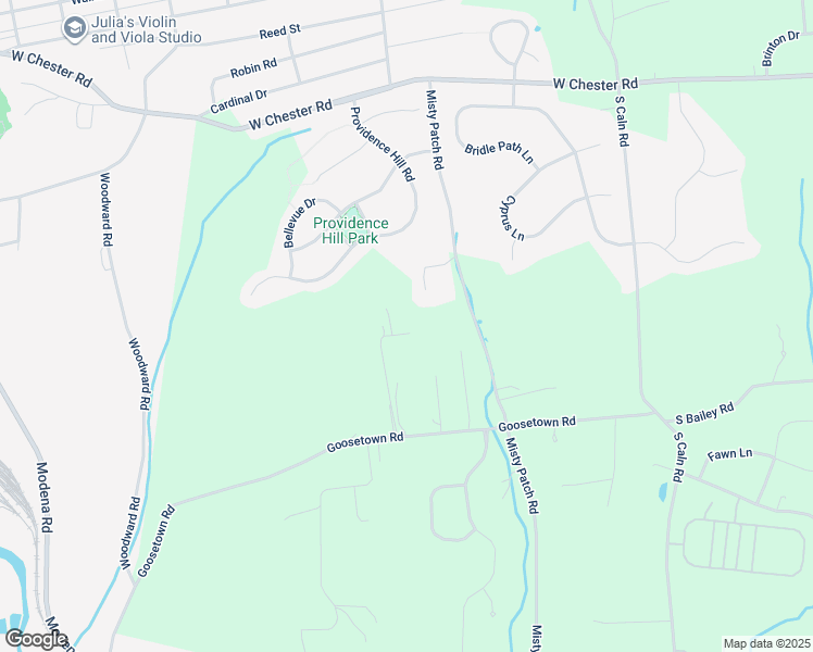 map of restaurants, bars, coffee shops, grocery stores, and more near 1725 Goosetown Rd in Coatesville