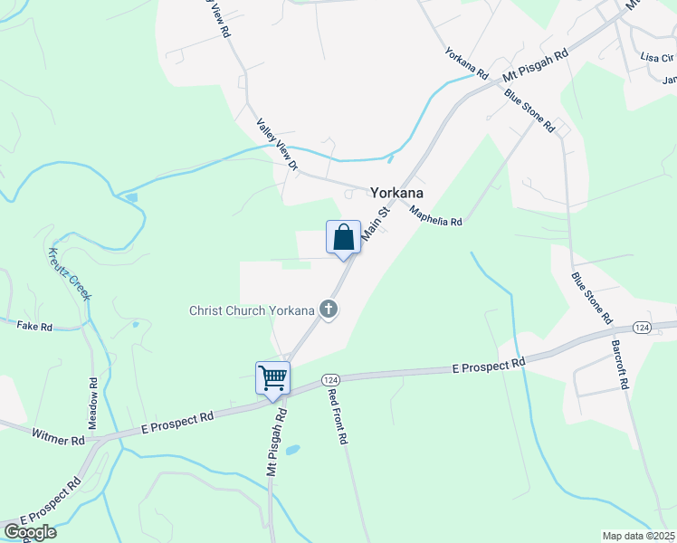 map of restaurants, bars, coffee shops, grocery stores, and more near 14 Main Street in East York