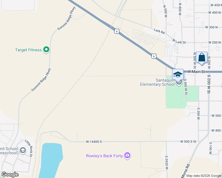 map of restaurants, bars, coffee shops, grocery stores, and more near in Santaquin