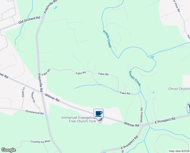 map of restaurants, bars, coffee shops, grocery stores, and more near 4725 Fake Road in Yorkana