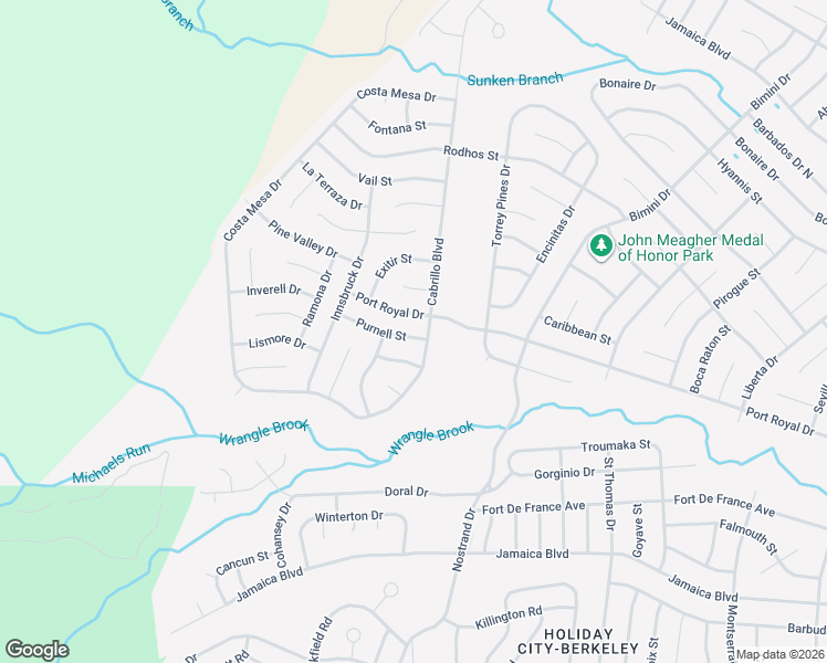 map of restaurants, bars, coffee shops, grocery stores, and more near 6 Purnell Street in Toms River
