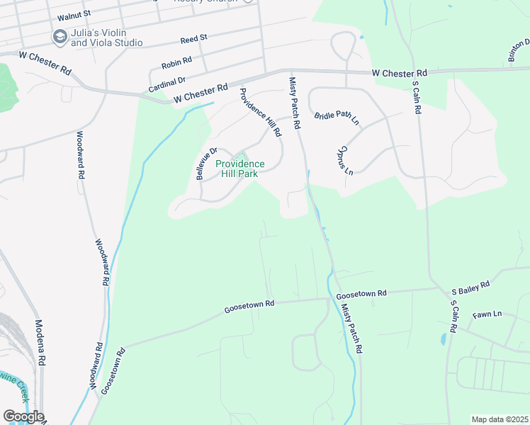 map of restaurants, bars, coffee shops, grocery stores, and more near 1725 Goosetown Rd in Coatesville