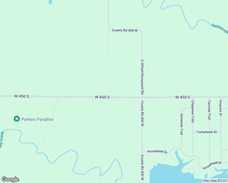map of restaurants, bars, coffee shops, grocery stores, and more near 4208 West 450 South in Crawfordsville
