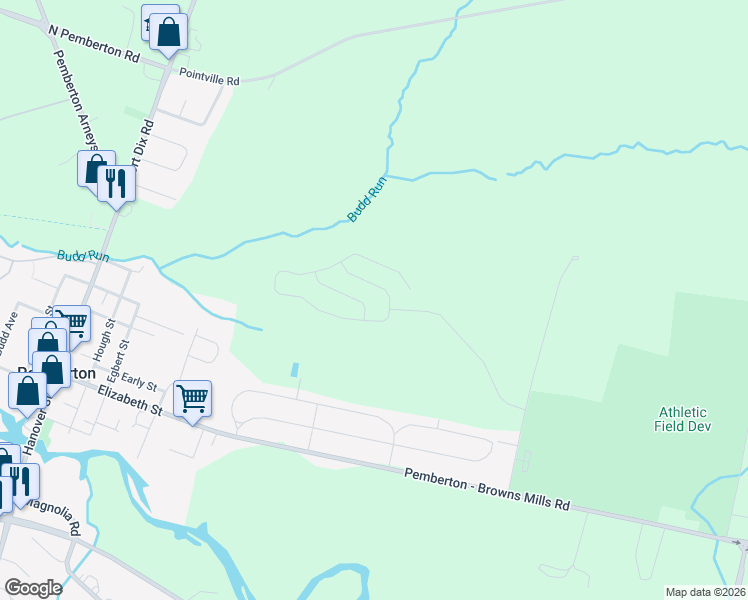 map of restaurants, bars, coffee shops, grocery stores, and more near 6 Harvest Lane in Pemberton