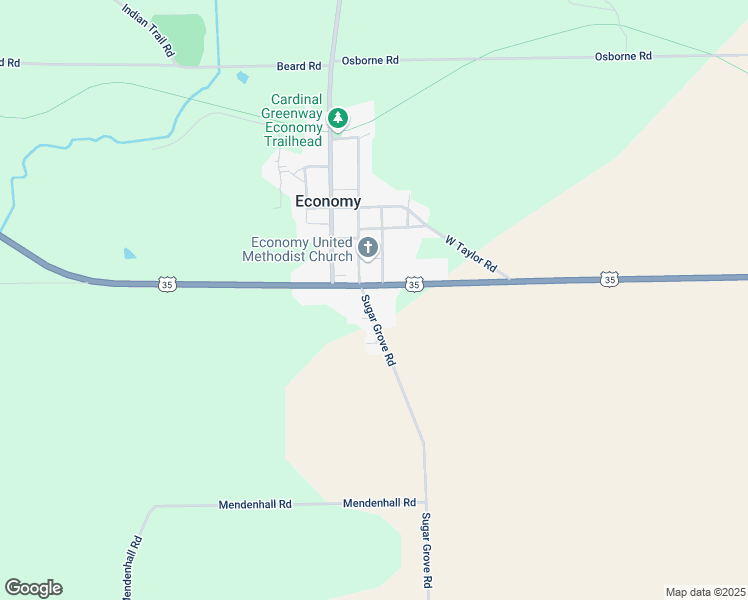 map of restaurants, bars, coffee shops, grocery stores, and more near 10069 Sugar Grove Road in Hagerstown
