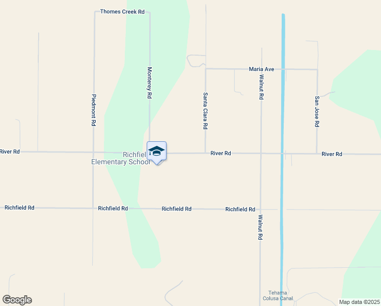 map of restaurants, bars, coffee shops, grocery stores, and more near 23875 River Road in Corning
