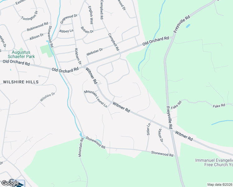 map of restaurants, bars, coffee shops, grocery stores, and more near 664 Campbell Road in York