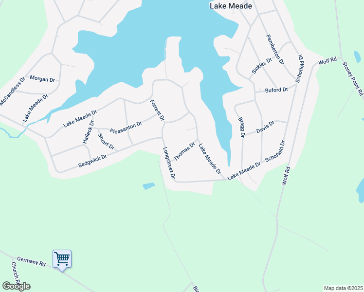 map of restaurants, bars, coffee shops, grocery stores, and more near 9 Thomas Drive in East Berlin