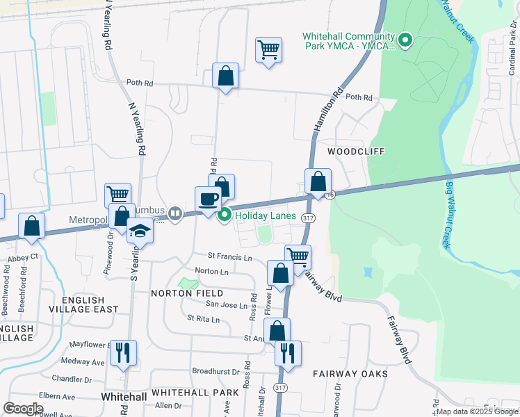 17 Fairway Blvd, Whitehall OH Walk Score