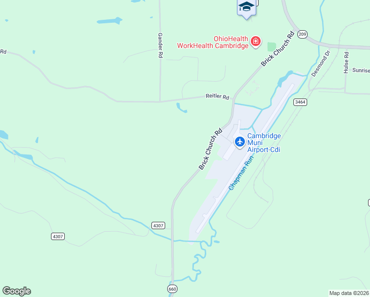 map of restaurants, bars, coffee shops, grocery stores, and more near 9700 Brick Church Road in Cambridge