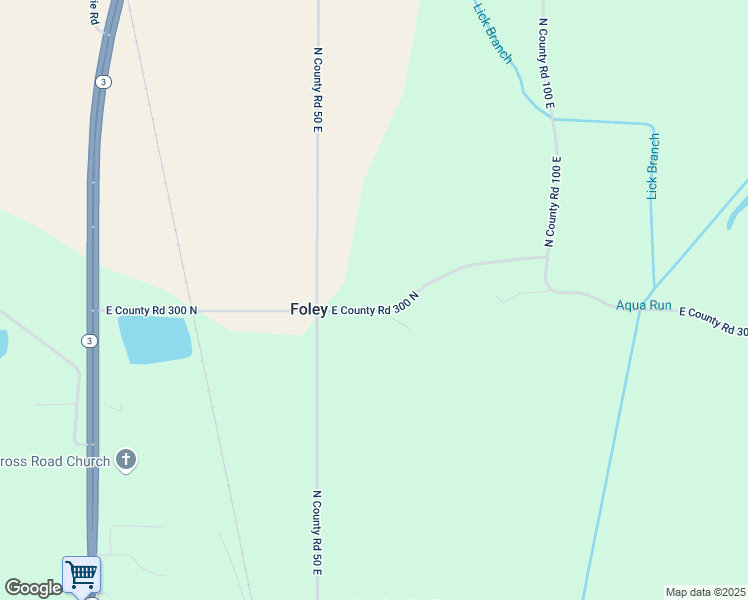 map of restaurants, bars, coffee shops, grocery stores, and more near 614 E County Road 300 North in New Castle
