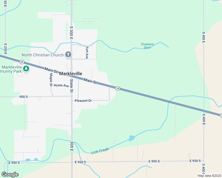 3317 Indiana 38, Markleville IN Walk Score