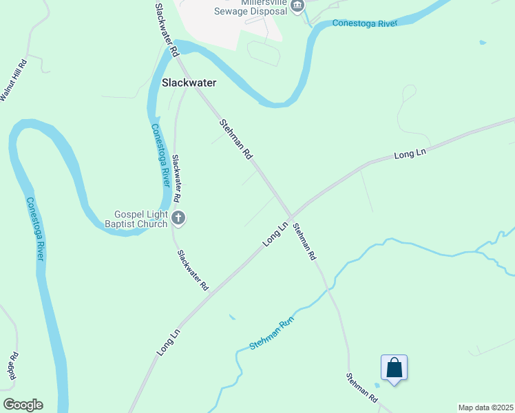 map of restaurants, bars, coffee shops, grocery stores, and more near 13 Hillcrest Drive in Millersville